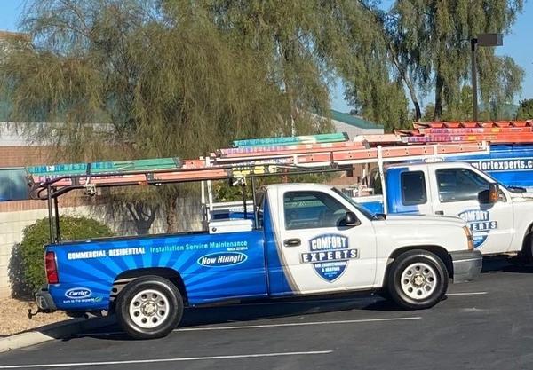 Comfort Experts truck