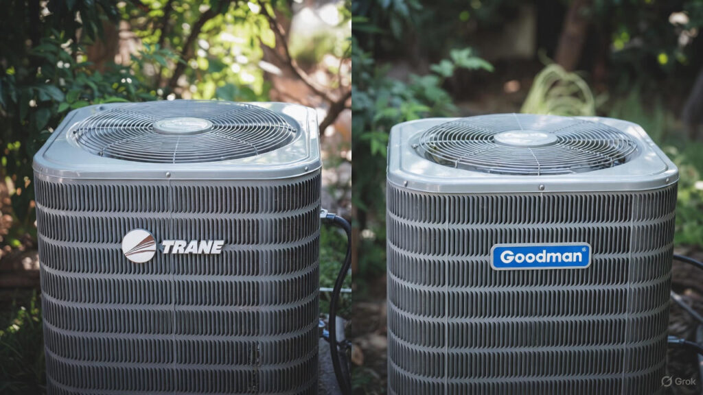 Read more about the article Trane vs. Goodman Air Conditioners