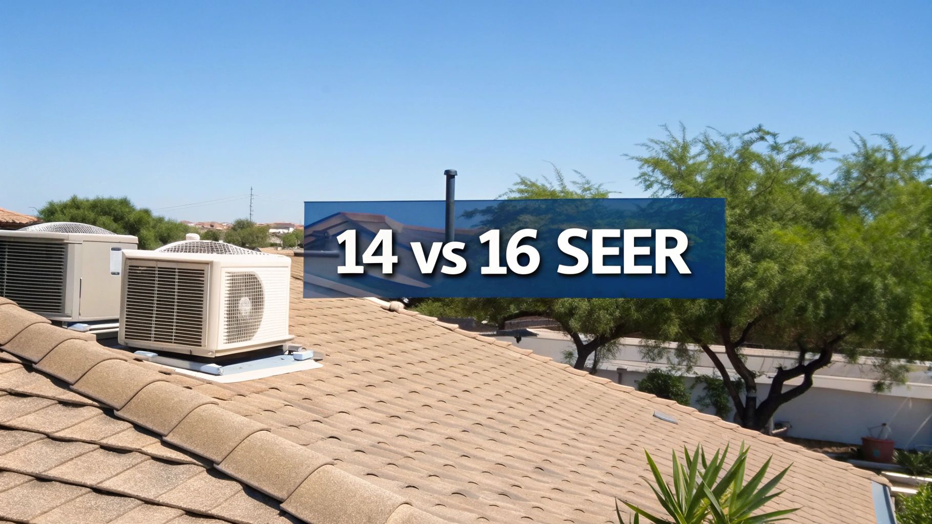 You are currently viewing 14 SEER vs 16 SEER AC A Phoenix Homeowner’s Guide