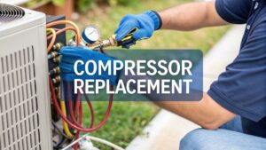 Read more about the article Your Guide to Air Conditioner Compressor Replacement