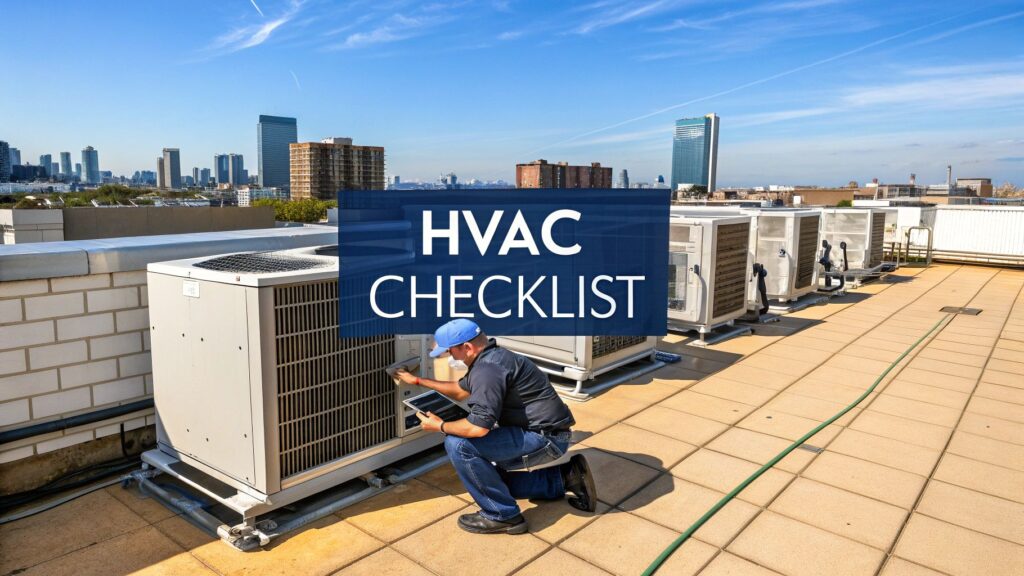 Read more about the article Top Picks: commercial hvac maintenance checklist for your business