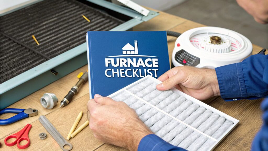 Read more about the article Master the furnace maintenance checklist for a safer, warmer home