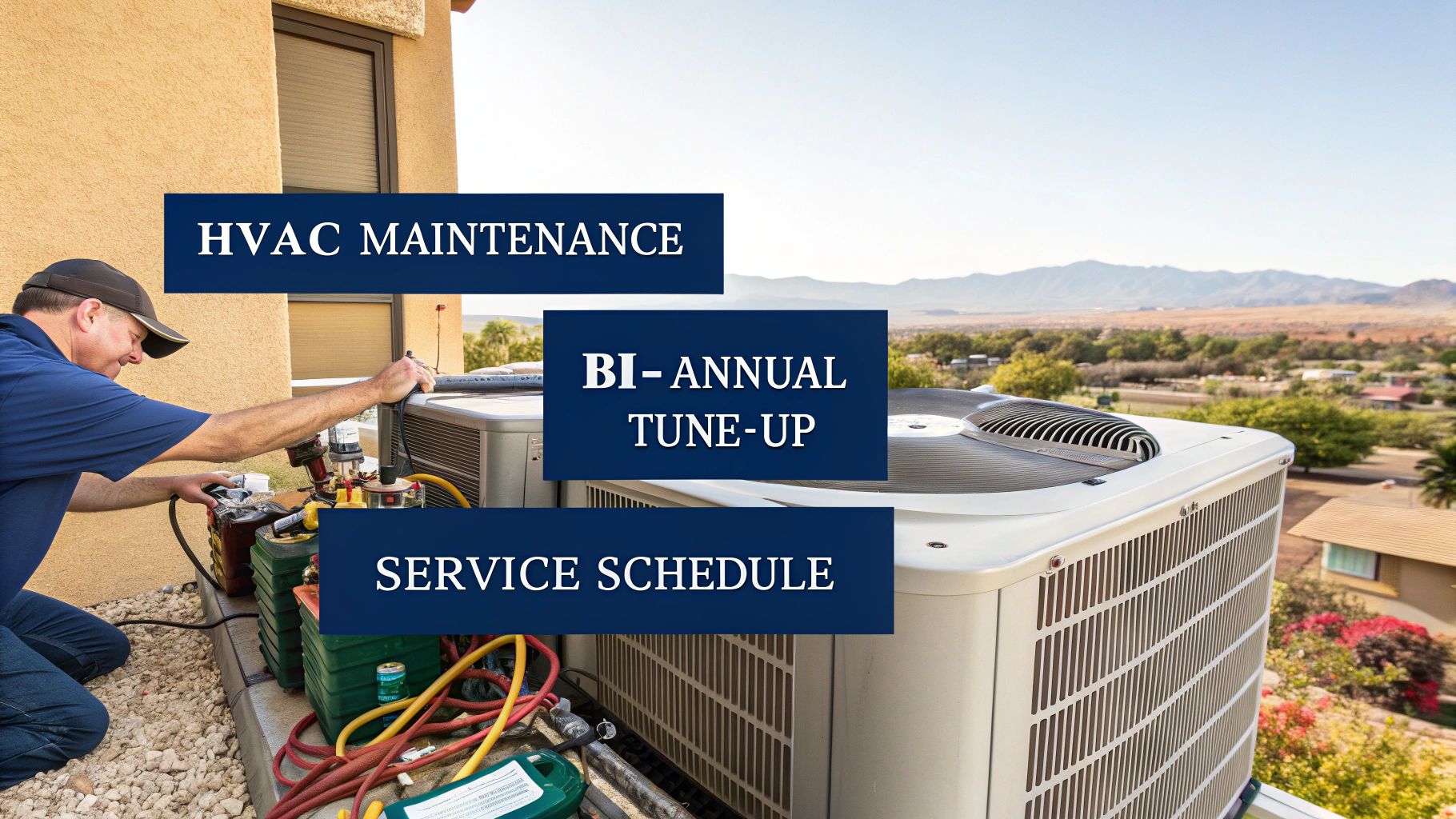 You are currently viewing How often should hvac be serviced: Essential maintenance tips for Arizona homes