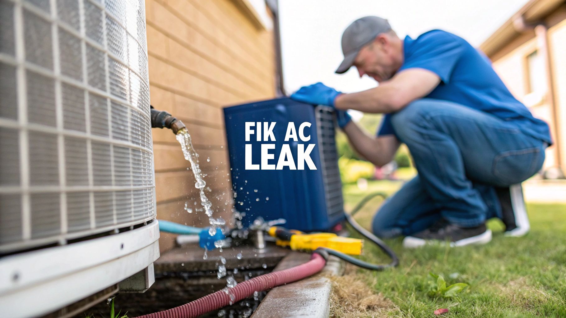 You are currently viewing How to Fix AC Leak A Phoenix Homeowner’s Guide