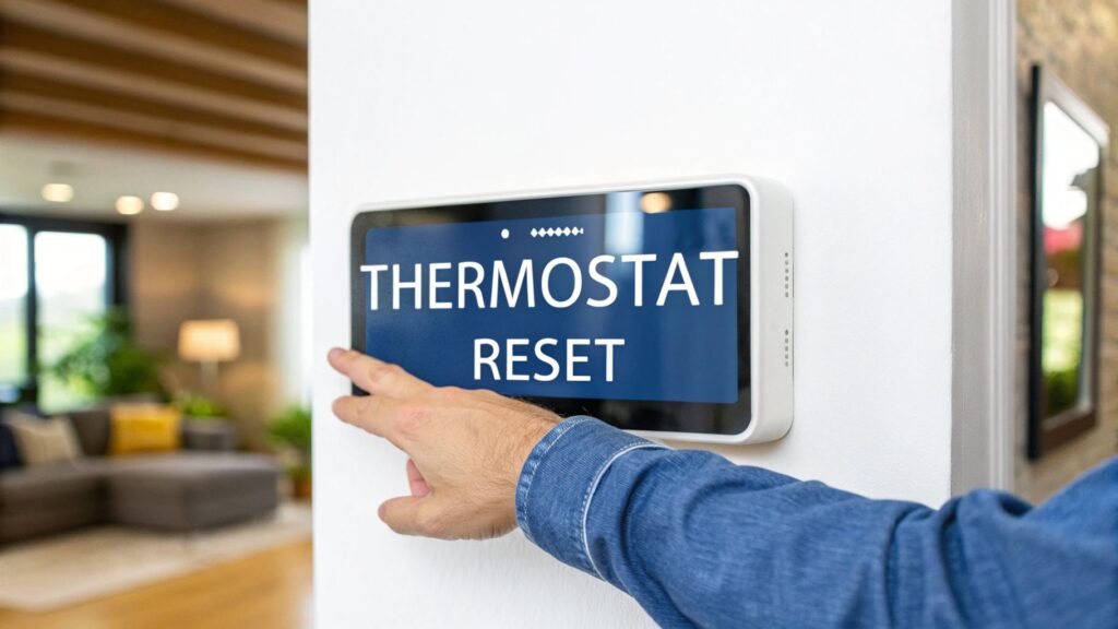 Read more about the article How to Reset AC Thermostat: A Homeowner’s Guide