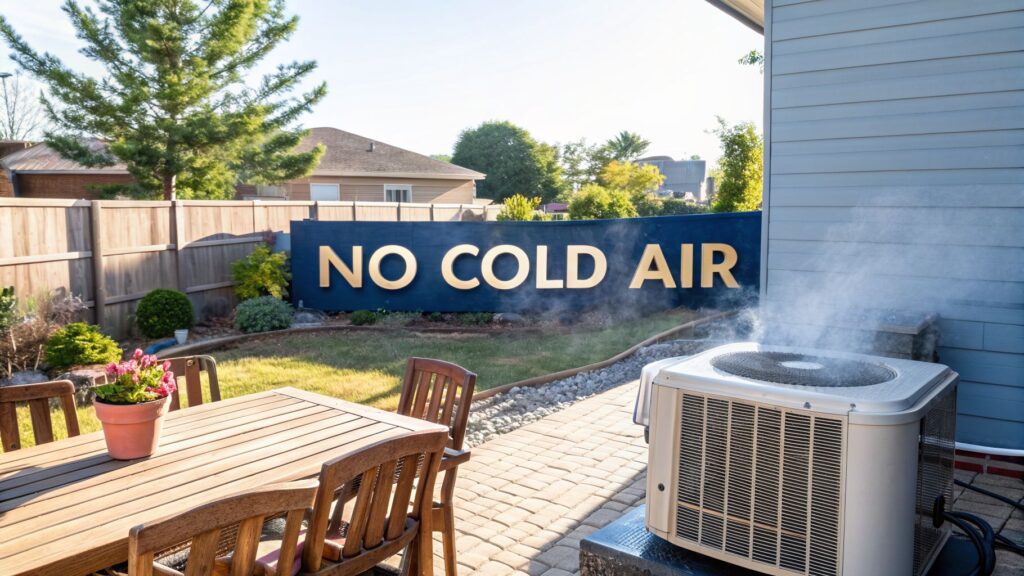 Read more about the article Why Is My AC Not Blowing Cold Air? (9 Common Causes & Fixes)