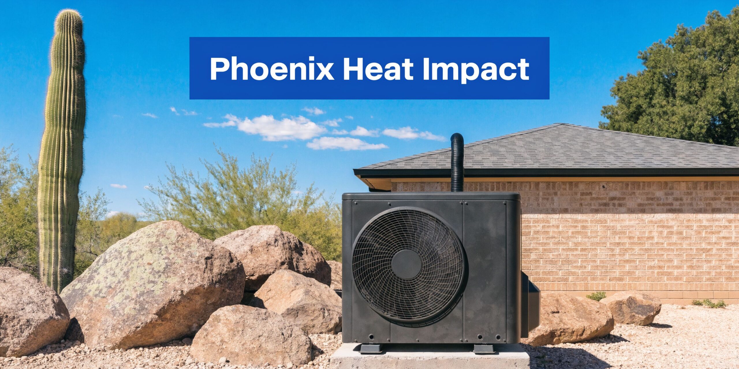 How Long Does AC Repair Take? Expert Timelines. 5 A modern outdoor air conditioning unit sits among desert rocks and a saguaro cactus in Arizona.