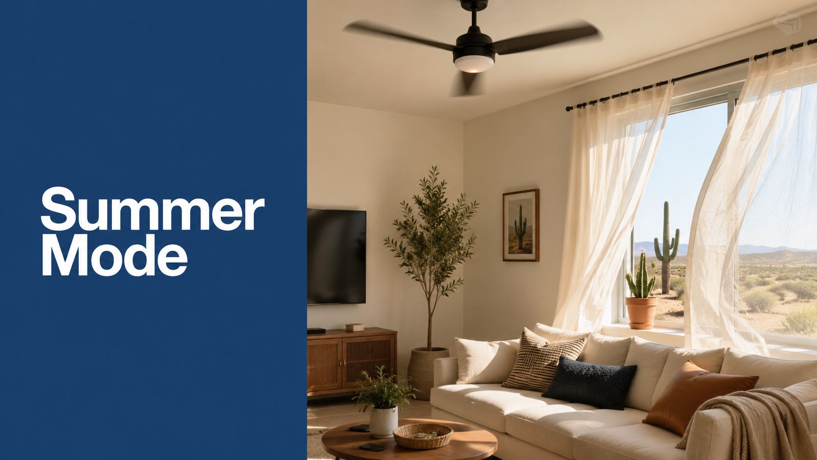 You are currently viewing Ceiling Fan Summer Mode: A Guide for Arizona Homes