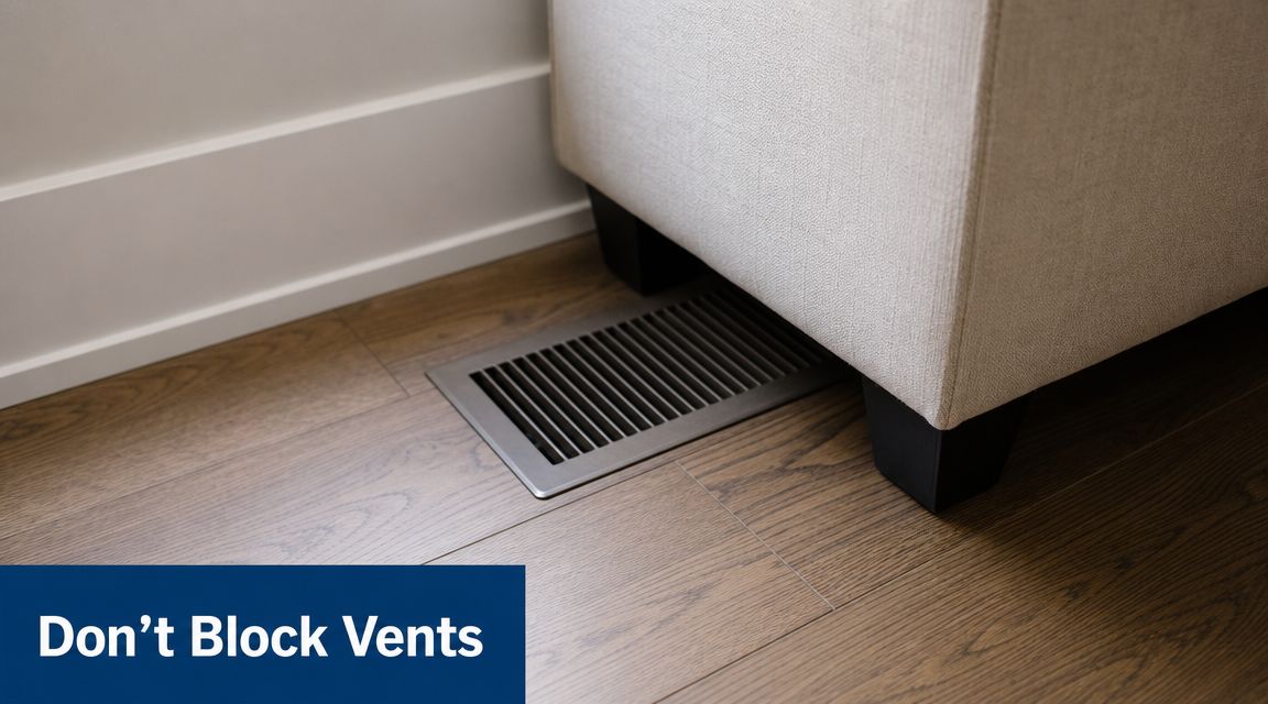 The Hidden Dangers of Blocking Air Vents