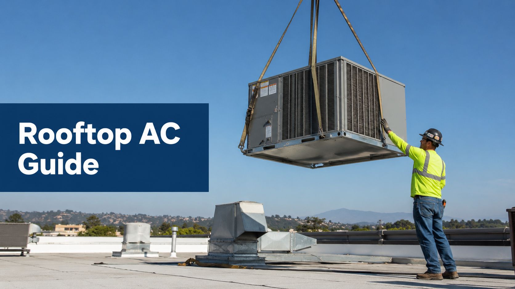 You are currently viewing Rooftop AC Unit Installation: A Phoenix Homeowner’s Guide