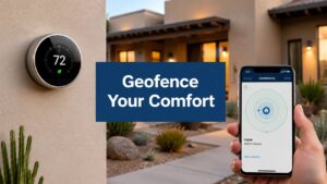 Read more about the article Smart Thermostat Geofencing for Mesa Homes