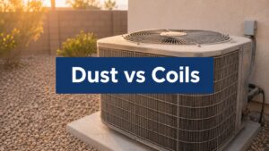 Read more about the article Does Desert Dust Damage AC Coils? an Arizona Guide