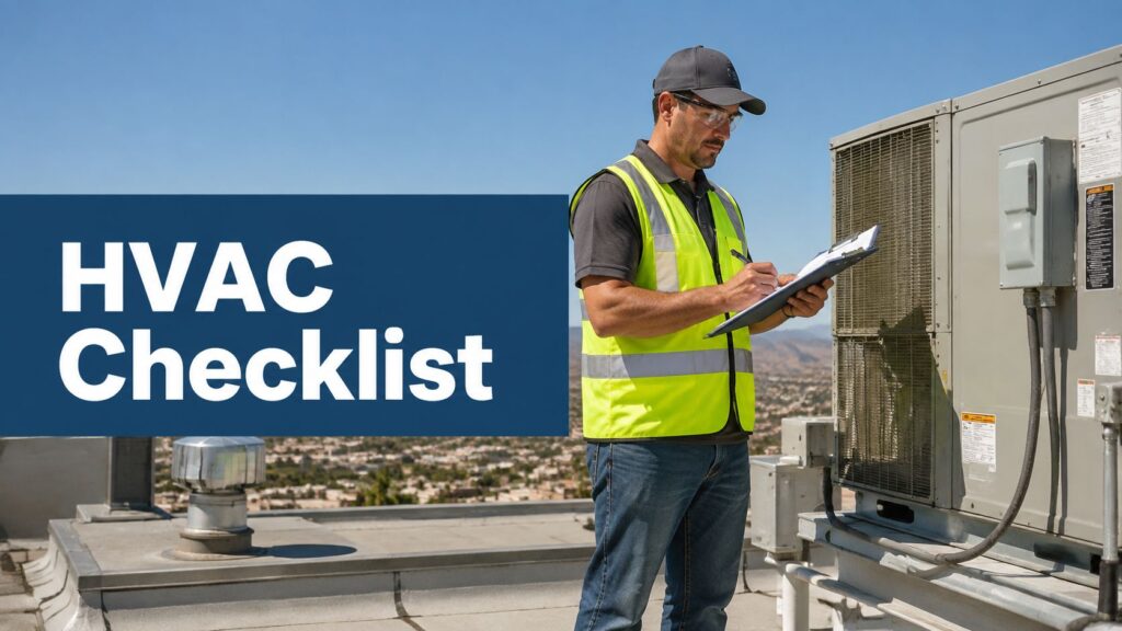 Read more about the article Facility Manager HVAC Pre-Service Checklist for Mesa Businesses
