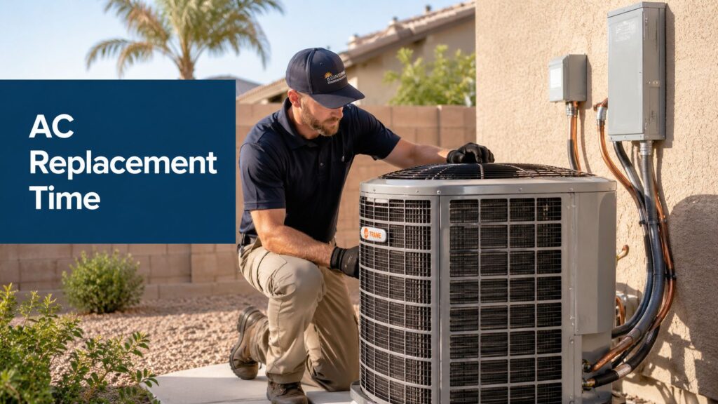 Read more about the article How Long Does AC Replacement Take in Arizona