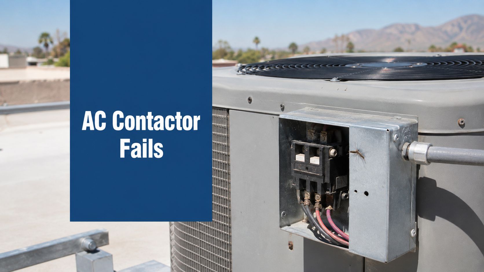 You are currently viewing Why Does an AC Contactor Fail in Arizona Heat?