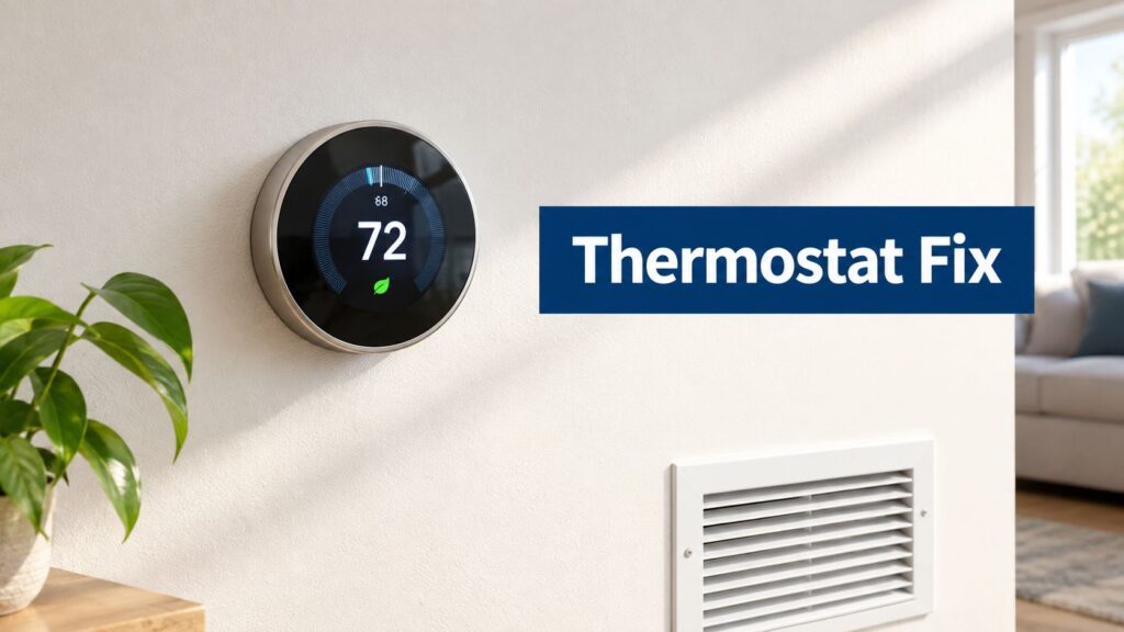 Read more about the article Thermostat Placement Problems and How to Fix Them