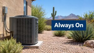 Read more about the article Why Does a Heat Pump Run Constantly in Arizona